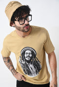 Bob Marley Premium Oversized T-Shirt for Men – Golden Roots Edition