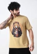 The Lion Boy Premium Oversized T-Shirt for Men – Bold Streetwear Comfort Fit Tee