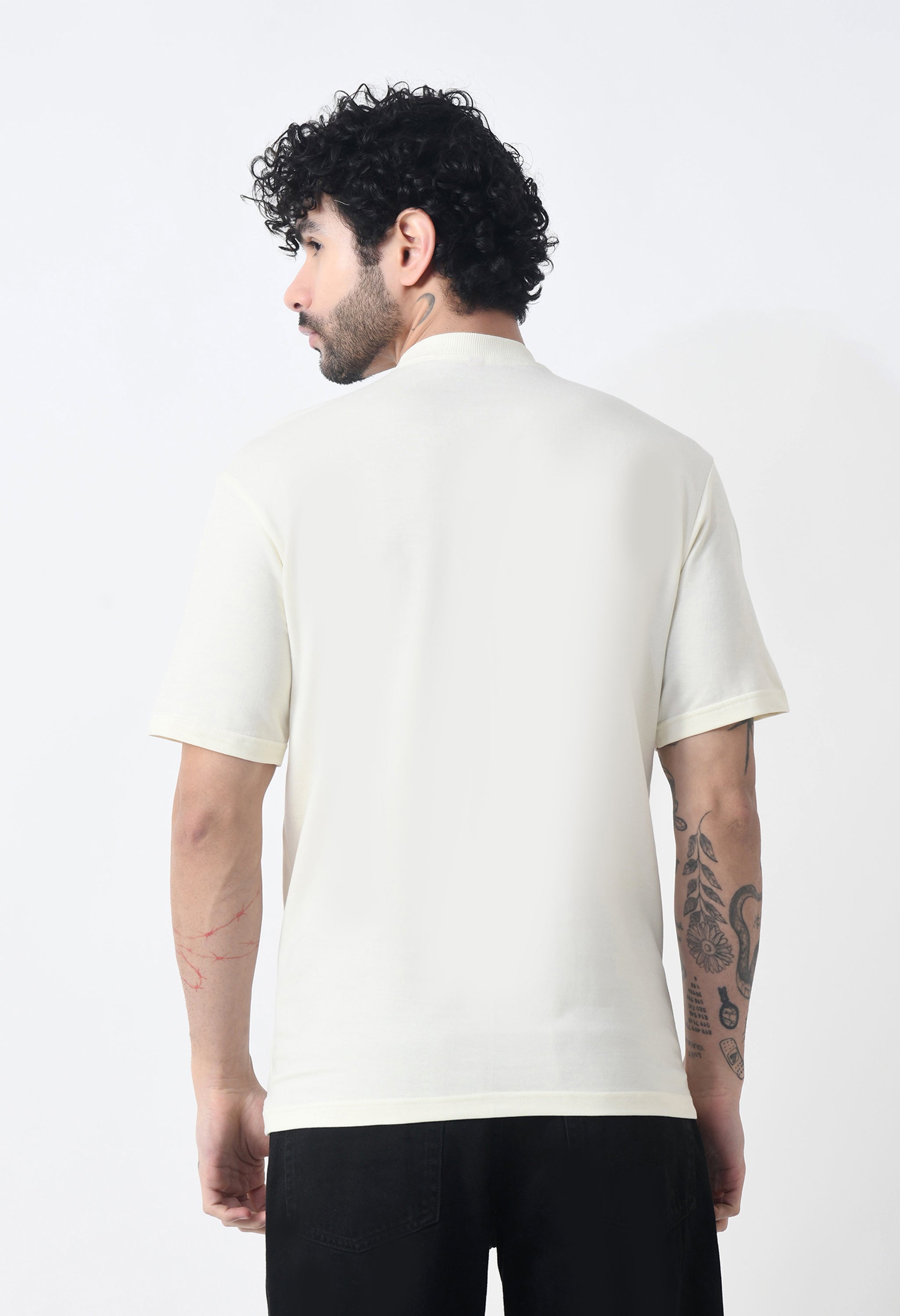 Ikka Card Premium Oversized T-Shirt for Men – Desert Ace Dice Edition