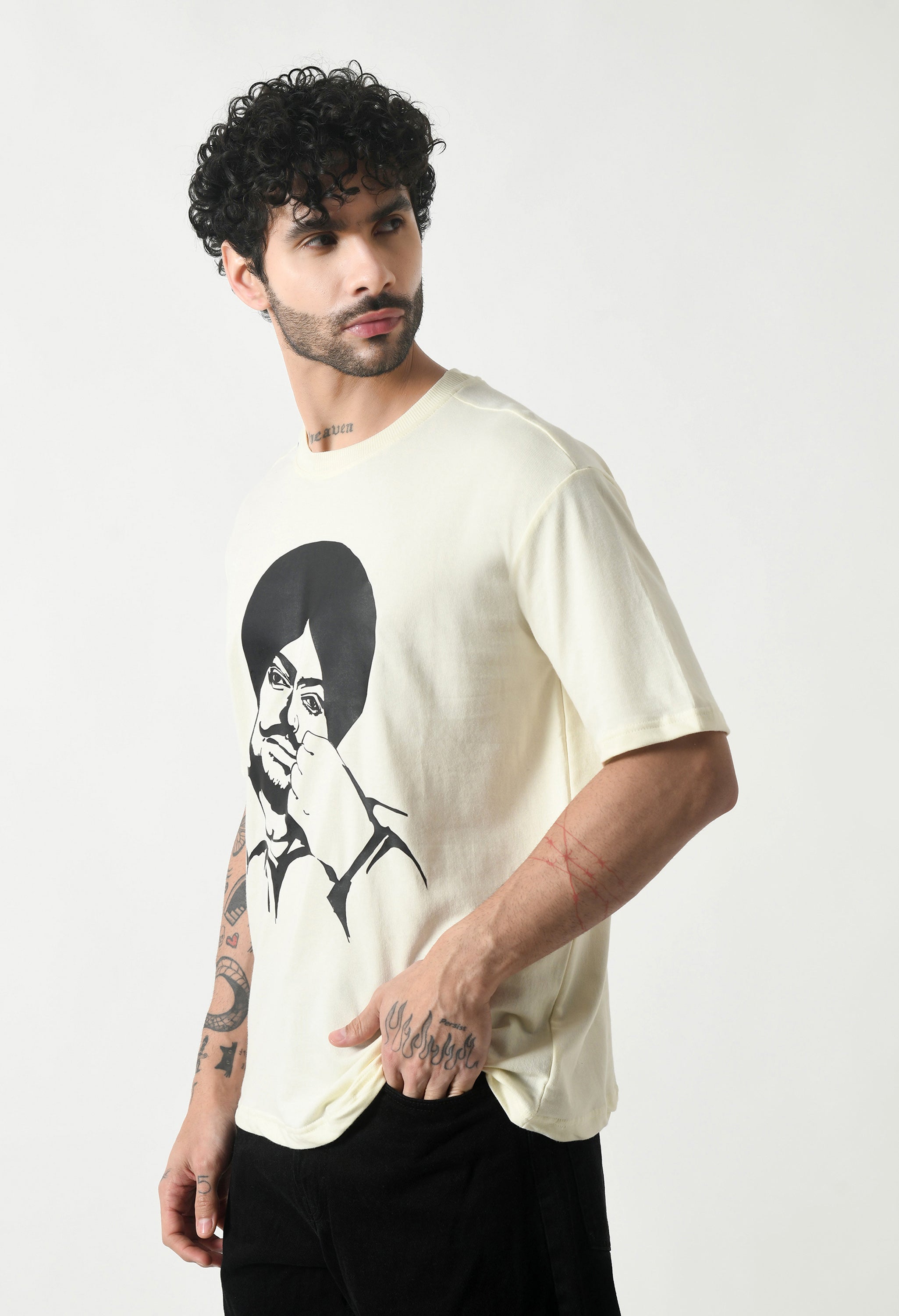 Sidhu Premium Oversized T-Shirt for Men – Legacy Streetwear Edition