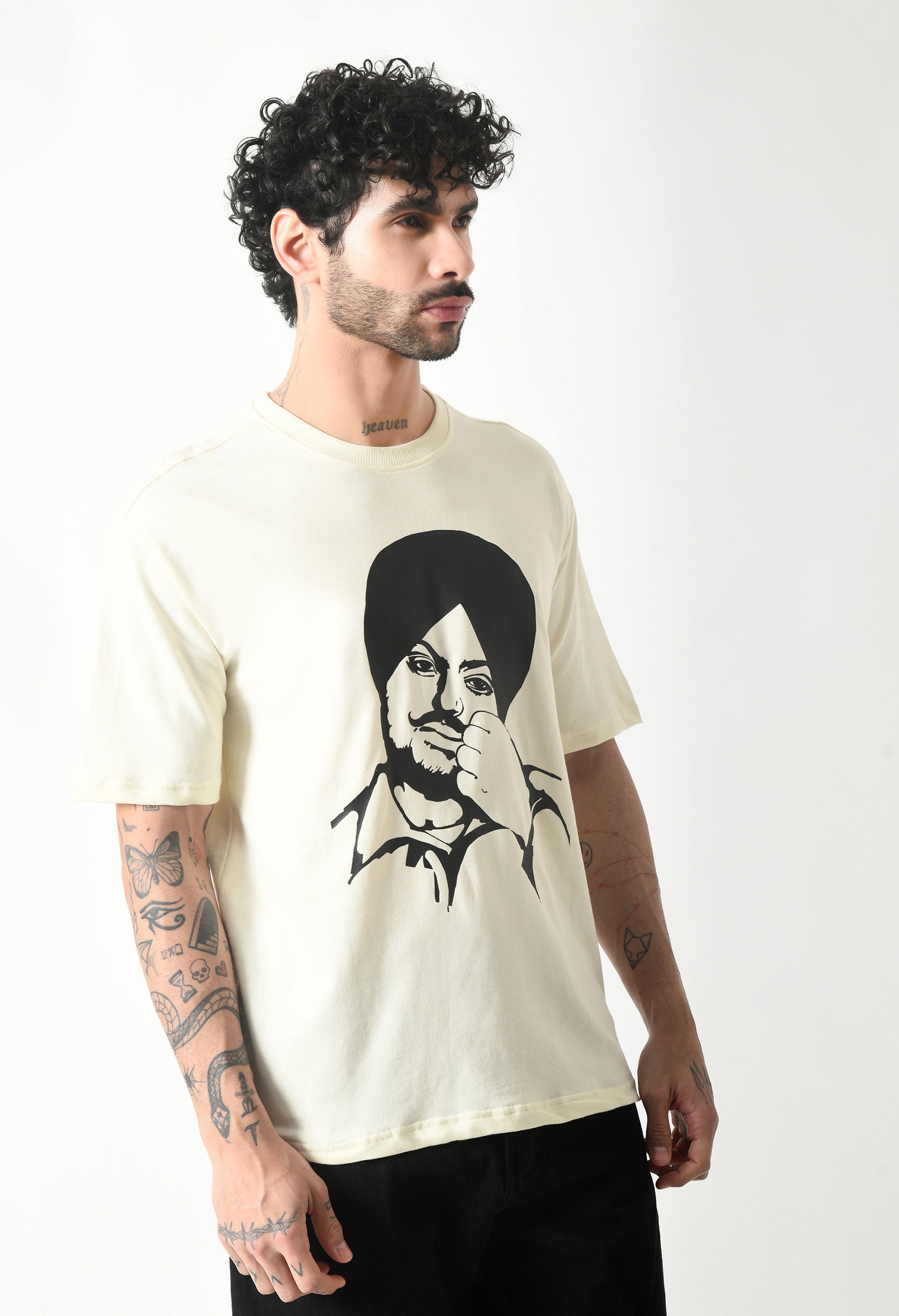 Sidhu Premium Oversized T-Shirt for Men – Legacy Streetwear Edition