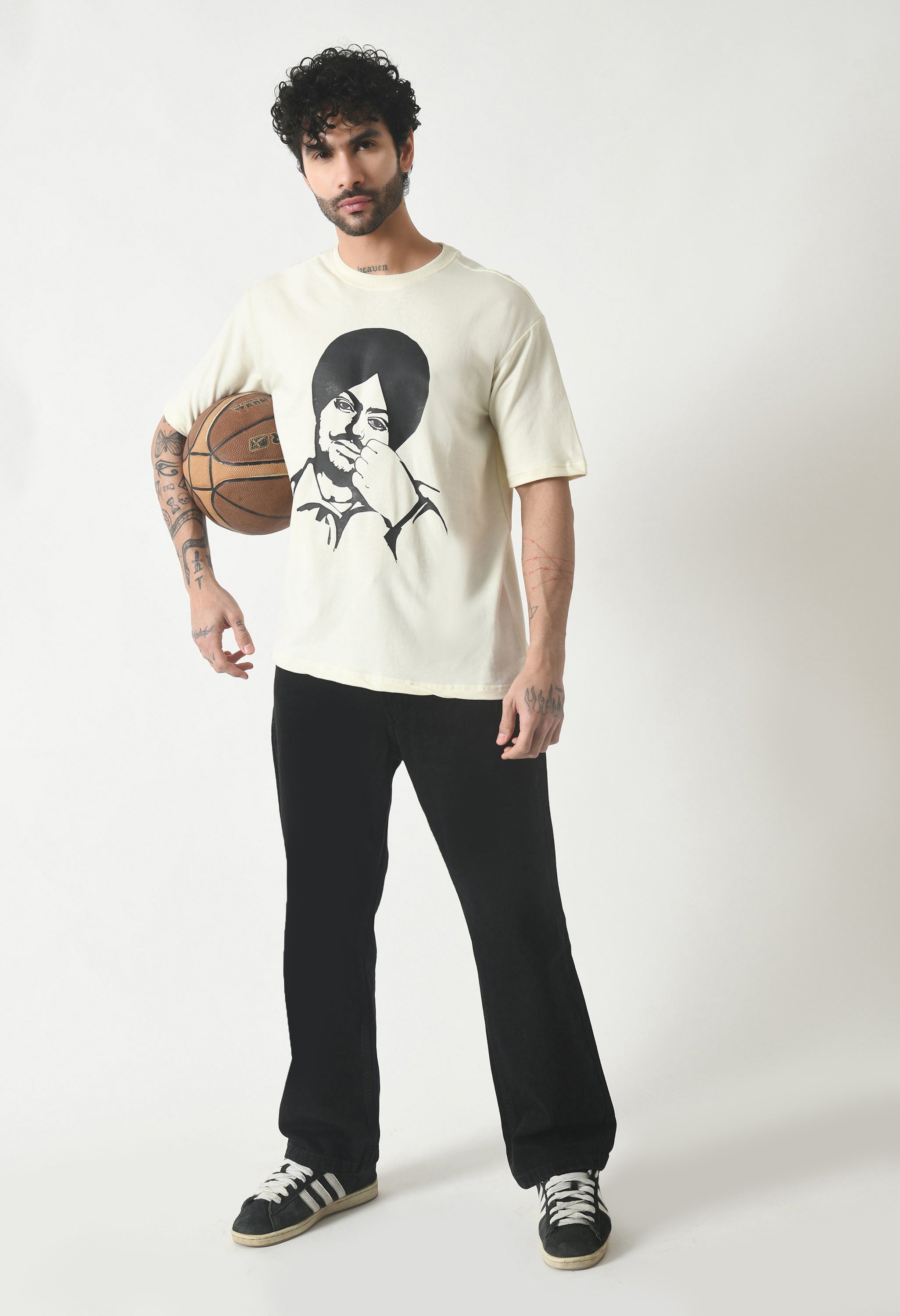Sidhu Premium Oversized T-Shirt for Men – Legacy Streetwear Edition