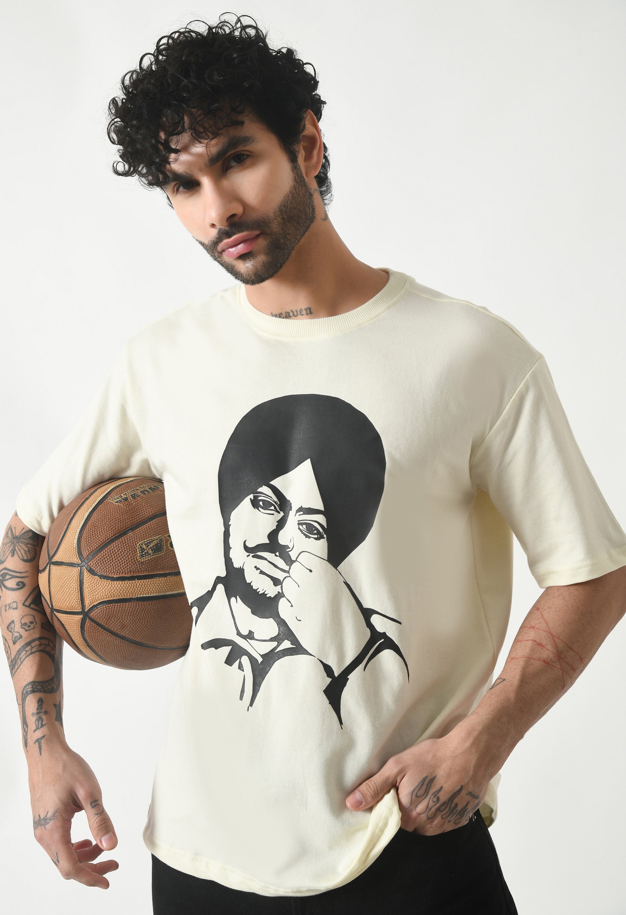 Sidhu Premium Oversized T-Shirt for Men – Legacy Streetwear Edition