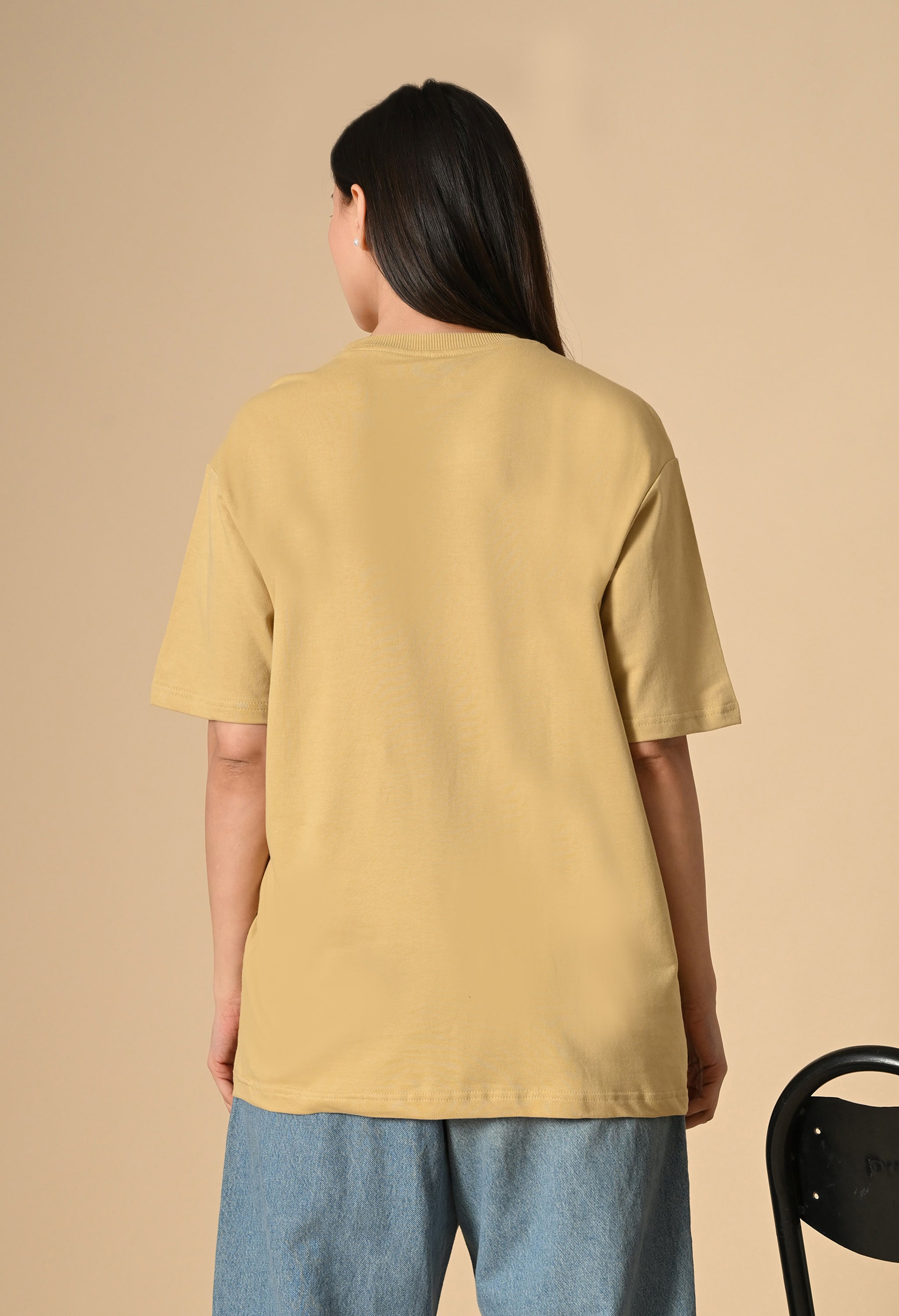 Life is Like a Coffee Premium Oversized Tee for Girls – Cute & Cozy Casual Top