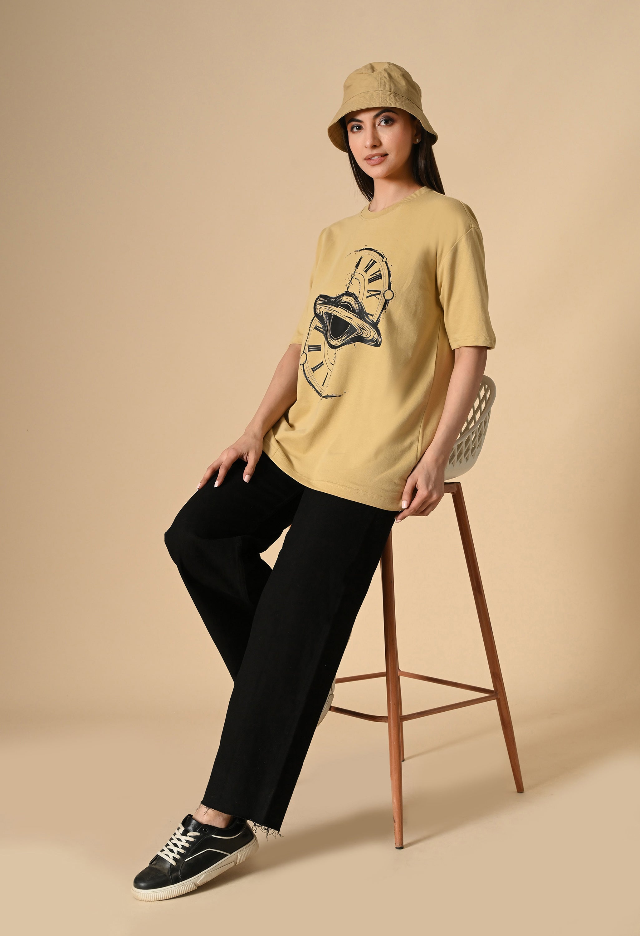 Time Space Premium Oversized T-Shirt – Luxury Streetwear Comfort Fit tee