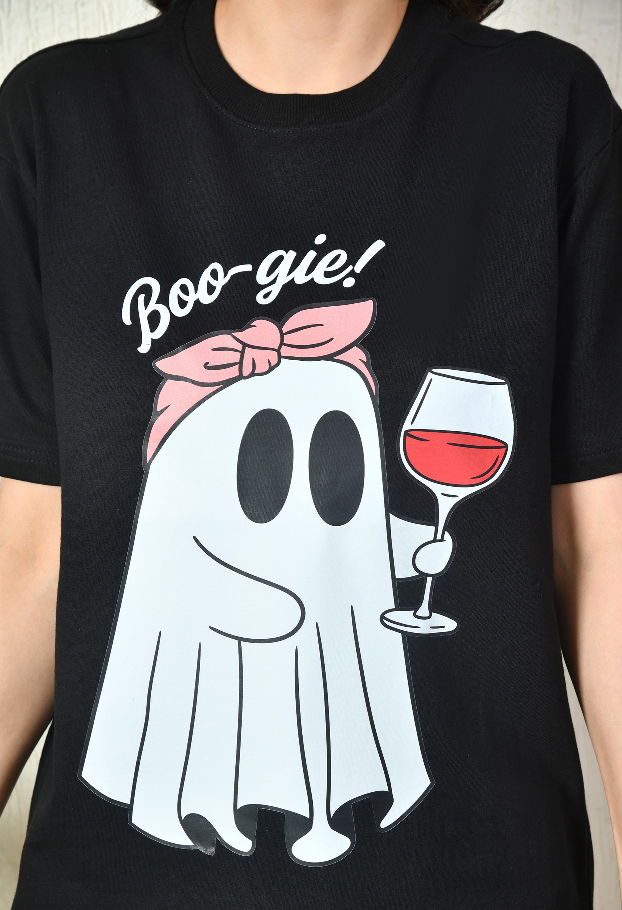 Boo-gie Premium Oversized T-Shirt – Soft Cotton Casual Essential for Women
