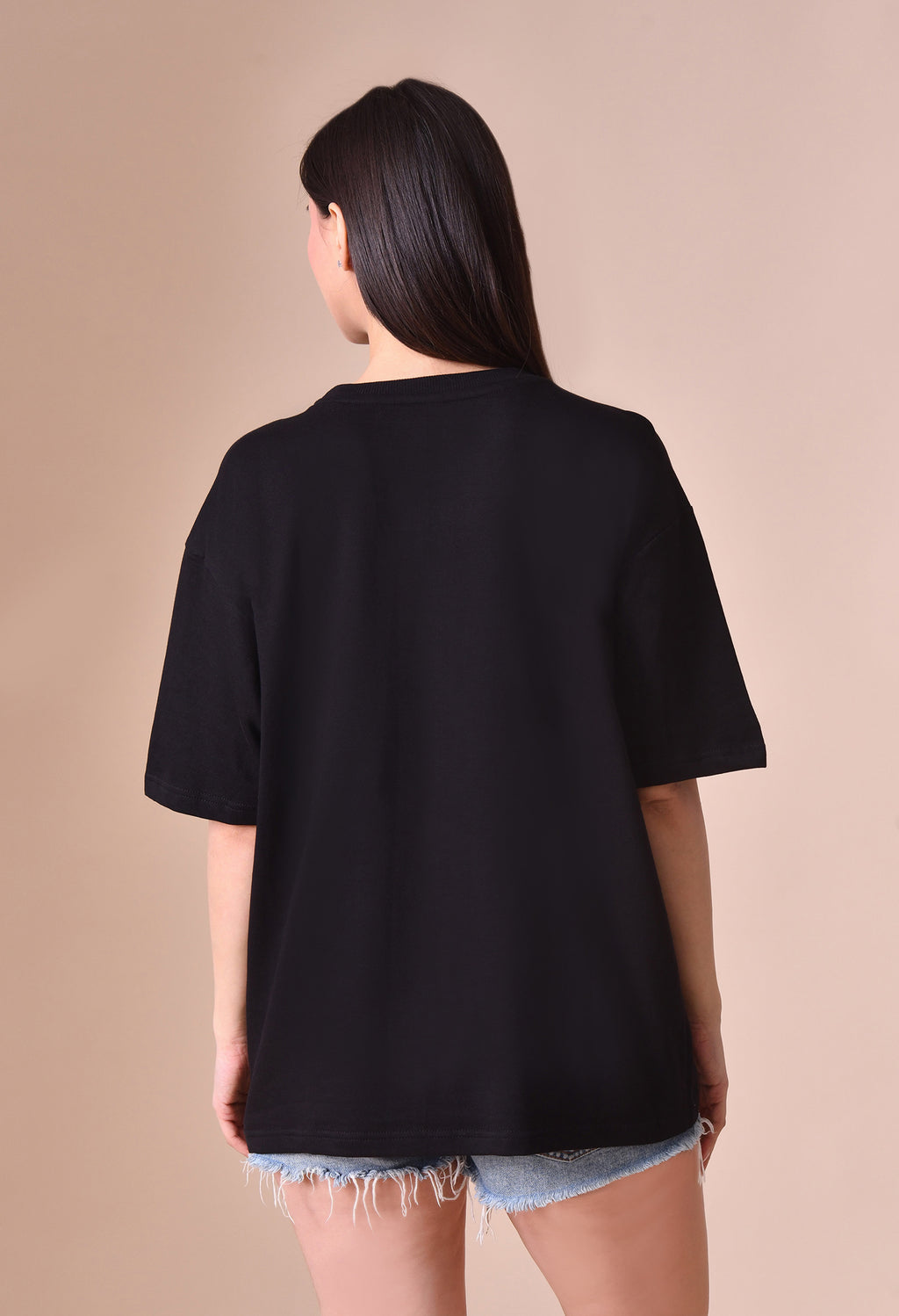 Biker Girl Premium Oversized T-Shirt for Women – Bold Street Style Comfort Fit Tee