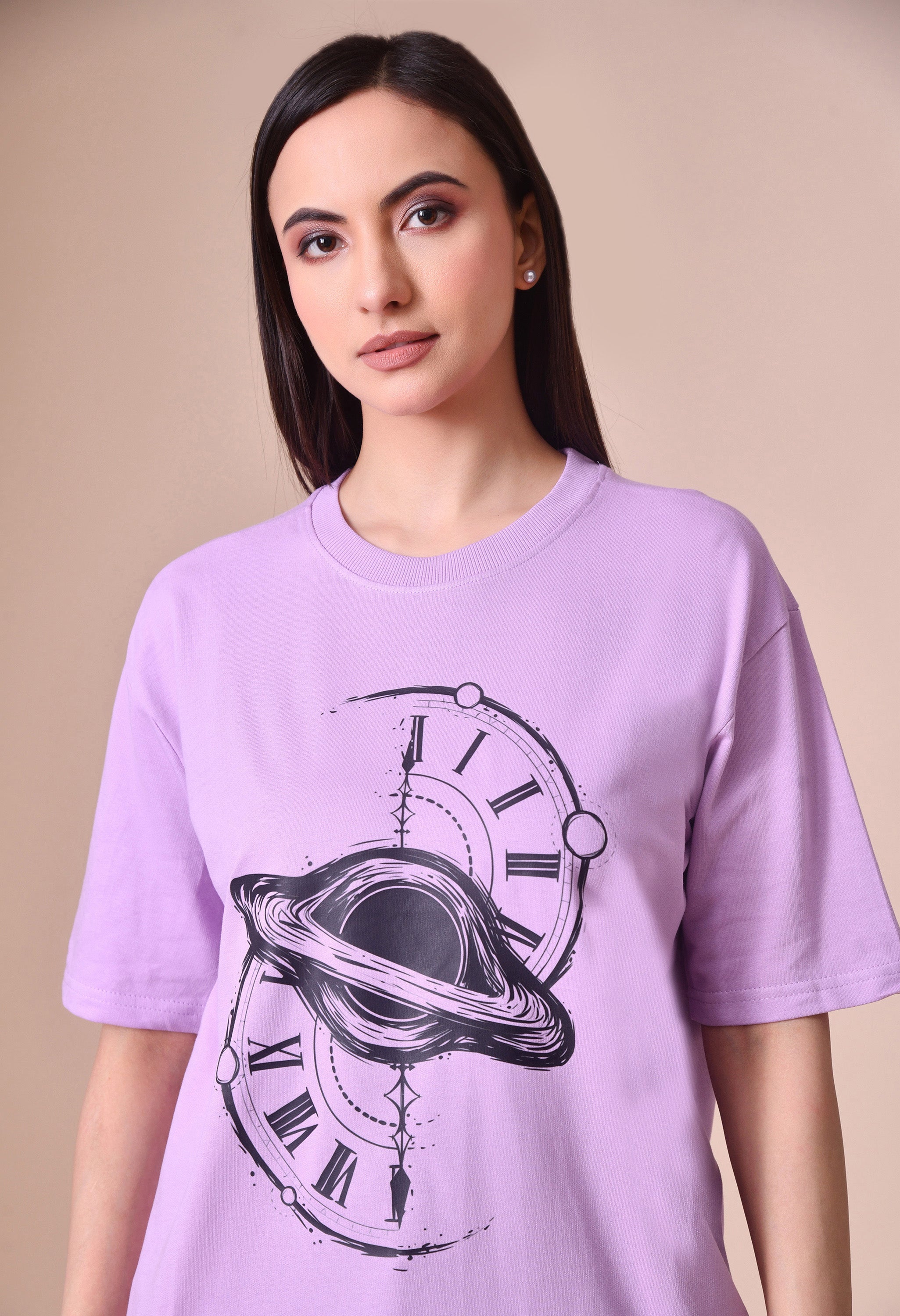 Time Space Premium Oversized T-Shirt – Luxury Streetwear Comfort Fit tee
